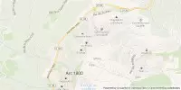 Carte de localisation de Village de Noël avec le Père Noël