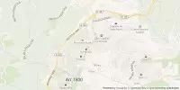 Carte de localisation de Arc 1800 vers Chapelle Notre-Dame des Vernettes