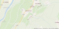 Carte de localisation de Hameau de Hauteville-Gondon