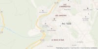 Carte de localisation de Ski de randonnée : l'étoilée