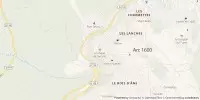 Carte de localisation de Ecole du Ski Français Arc 1600