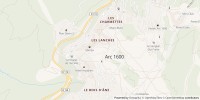 Carte de localisation de Randos raquettes / Marche nordique