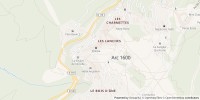 Carte de localisation de Télésiège Combettes