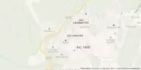 Carte de localisation de Trail - Arc 1600 vers Arc 1800 par le chemin des Espagnols