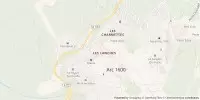 Carte de localisation de Chemin des Espagnols au départ d'Arc 1600 vers Arc 1800