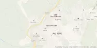 Carte de localisation de Arc 1600 vers Bourg Saint Maurice