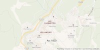 Carte de localisation de First Tracks - Arc 1600