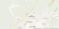 Carte de localisation de Courbaton vers Bourg St Maurice
