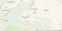 Carte de localisation de Les Granges, Chalet Les 2 Têtes Chez Fifine, 12 Pers n°032