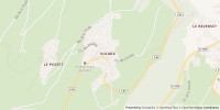 Carte de localisation de Randonnée en raquettes : faune sauvage en hivernage