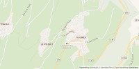 Carte de localisation de Canyon de Pussy