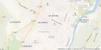 Carte de localisation de Exposition Hors les murs "Les 5 lacs" de Mona Leu Leu I Rendez-vous Nature en Savoie