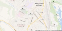 Carte de localisation de Vol massif en parapente