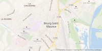 Carte de localisation de Les mercredis de l'été à Bourg Saint Maurice