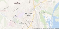 Carte de localisation de L'arrivée du Père Noël au marché de Noël