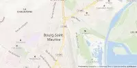 Carte de localisation de Parcours d'orientation Ludique Bourg Saint Maurice