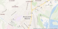 Carte de localisation de Pêche en Tarentaise