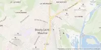 Carte de localisation de Bagagerie de Bourg Saint Maurice
