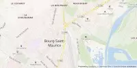 Carte de localisation de Taxi Bourg Saint Maurice