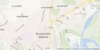 Carte de localisation de La Chapelle de Notre Dame de Tout Pouvoir vers Hauteville Gondon