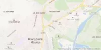 Carte de localisation de Hostellerie du Petit Saint Bernard