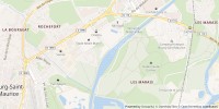 Carte de localisation de Parcours pêche « prendre et relâcher » sur le Versoyen
