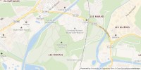 Carte de localisation de Atterrissage de la plage de dépôt du Versoyen