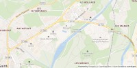 Carte de localisation de Rodeo Parc