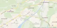Carte de localisation de Super U