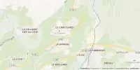 Carte de localisation de Le Rocher du Châtelard