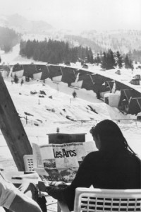 Terrasse année 70 Les Arcs