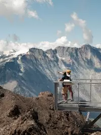 Passerelle de l'Aiguille Rouge